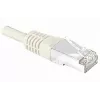 Exertis Connect 857740 Cable patch Cat.6A S/FTP (PiMF) Class EA, 5 m, gris, protección de curvatura delgada