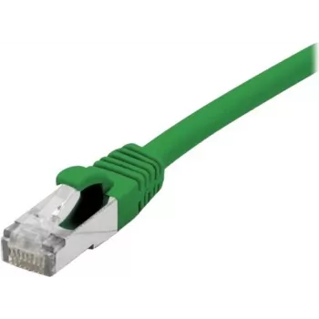 EXERTIS CONNECT Cable de red Cat 6A S/FTP, 0,15 m, verde 858433