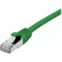 EXERTIS CONNECT Cable de red Cat 6A S/FTP, 0,15 m, verde 858433