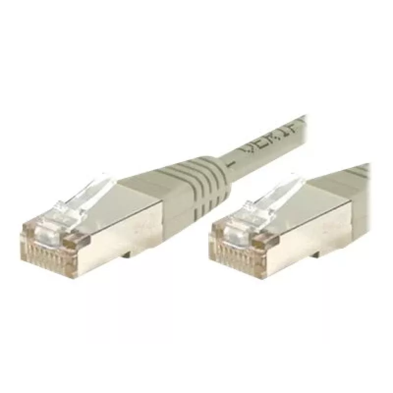 EXERTIS CONNECT Cable de red Ethernet Cat.6 F/UTP, gris, 1,5 m, Slim Bend Protection, Snagless, RJ45 857900
