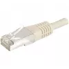 EXERTIS CONNECT Cable de red Cat.6a F/UTP, 1,5 m, gris, 10 Gbps, Slim Snagless Boot 859504