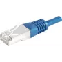 EXERTIS CONNECT Cable de red Cat.6a F/UTP, 3 m, azul, 10 Gbps, Slim Bend Protection 859521