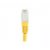 Exertis Connect 858330 Cable patch Cat.6A S/FTP (PiMF) Class EA, 0,5 m, amarillo, protección de curvatura delgada