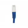 EXERTIS CONNECT Cable de red CAT.6 S/FTP PiMF, RJ45, azul, 0,15 m 856814