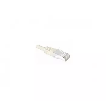 EXERTIS CONNECT Cable de red Cat.6 S/FTP, PiMF, gris, 0,3 m, Slim Snagless 856819