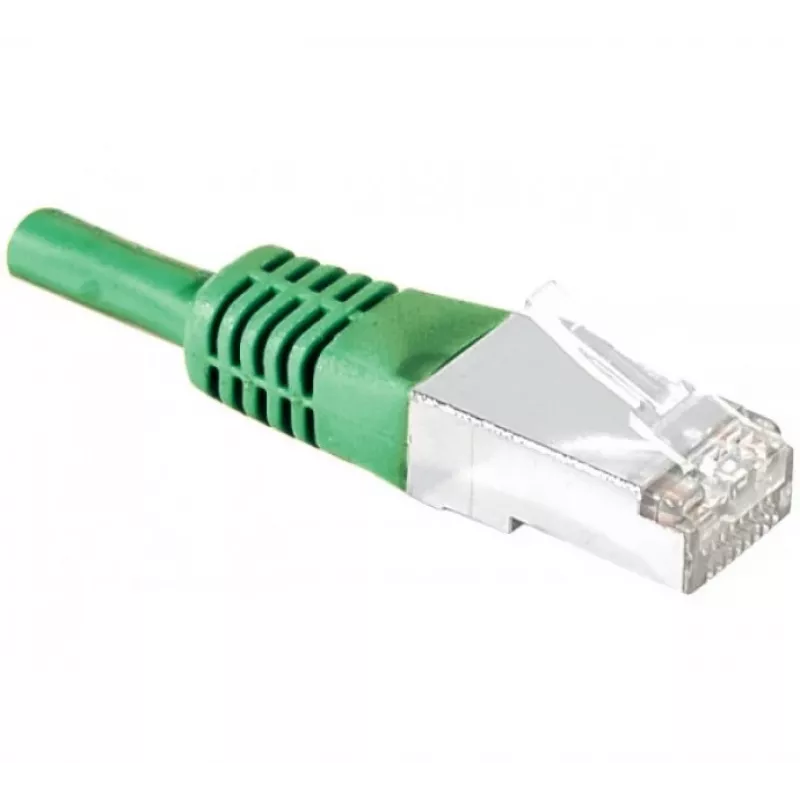 EXERTIS CONNECT Cable de red Cat.6A S/FTP, 1 m, verde 858346