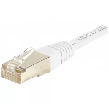 EXERTIS CONNECT Cable de red Cat.6 S/FTP PiMF, blanco, 0,7 m 856842