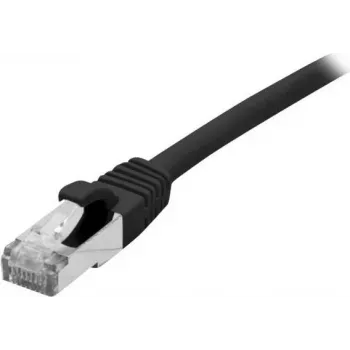 EXERTIS CONNECT 858487 Cable de red Cat 6A S/FTP, 3 m, negro, Slim Boot