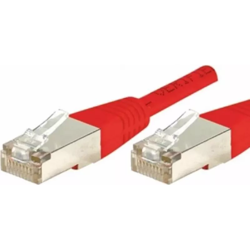 Exertis Connect 856847 Cable de red Cat6 S/FTP, 1 m, rojo