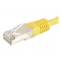 EXERTIS CONNECT Cable de red Cat.6a F/UTP, 1 m, amarillo, 10 Gbps 859563