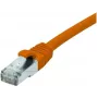 EXERTIS CONNECT 858530 Cable patch Cat 6A S/FTP, 0,3 m, naranja, funda delgada