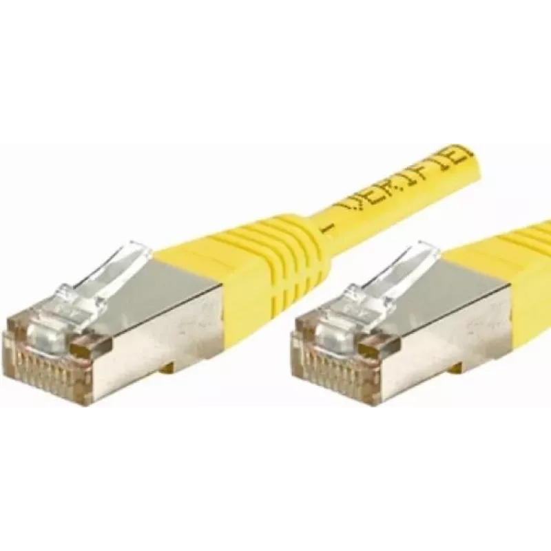 Exertis Connect Cat6 S/FTP cable de red Ethernet, RJ45, amarillo, 3 m 856876