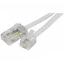 EXERTIS CONNECT cable de teléfono, blanco, 7,0 m (EXC911746)