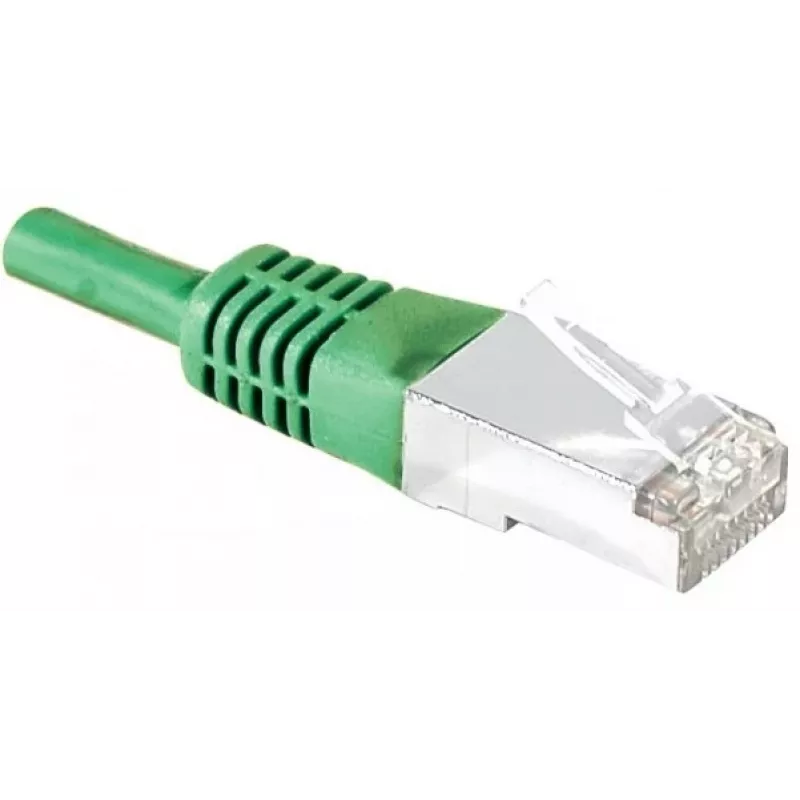 EXERTIS CONNECT S/FTP Cat.6 cable de red, PiMF, verde, 5,0 m 856884