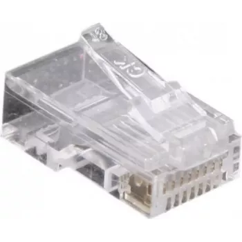 EXERTIS CONNECT EXC920450 conector de cable transparente RJ45