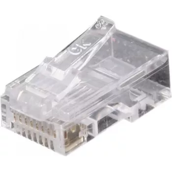 EXERTIS CONNECT EXC920450 conector de cable transparente RJ45