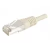 EXERTIS CONNECT Cat.6a F/UTP cable de red, gris, 1,0 m, 10 Gbps, Slim Bend Protection 859503