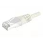 EXERTIS CONNECT 859510 Cable patch Cat.6a F/UTP, 15 m, gris, 10 Gbps, funda delgada