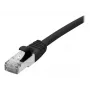 EXERTIS CONNECT 858482 Cable patch Cat 6A S/FTP, 0,3 m, negro, funda delgada