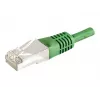 EXERTIS CONNECT Cat.6a F/UTP cable de red, 0,15 m, verde, 10 Gbps 859545