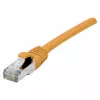 EXERTIS CONNECT 858529 Cable patch Cat 6A S/FTP, 0,15 m, naranja, funda delgada