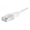 EXERTIS CONNECT Cable de red Cat.6a F/UTP, 0,5 m, blanco, 10 Gbps, RJ45, Snagless 859577