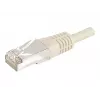 EXERTIS CONNECT 859507 Cable patch Cat.6a F/UTP, 5 m, gris, 10 Gbps, funda delgada