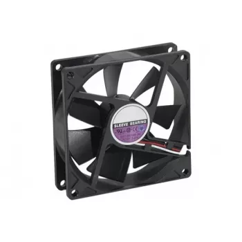 EXERTIS CONNECT Ventilador axial de 92 mm con cojinete de deslizamiento 12V DC 2500 rpm 60 m³/h negro 910170