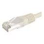 EXERTIS CONNECT Cable de red CAT.6a F/UTP, gris, 7,5 m, 10 Gbps, Slim Boot 859508