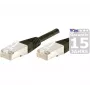EXERTIS CONNECT Cable de red Cat.6 F/UTP, 1,5 m, negro, Slim Snagless Boot 857943