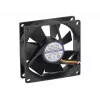 Exertis Connect Evercool Ventilador de caja de 80 mm – cojinete de deslizamiento, 2000 rpm, 26,5 CFM, negro 910184