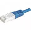 EXERTIS CONNECT Cable de red Cat.6A S/FTP, 1 m, azul 858316