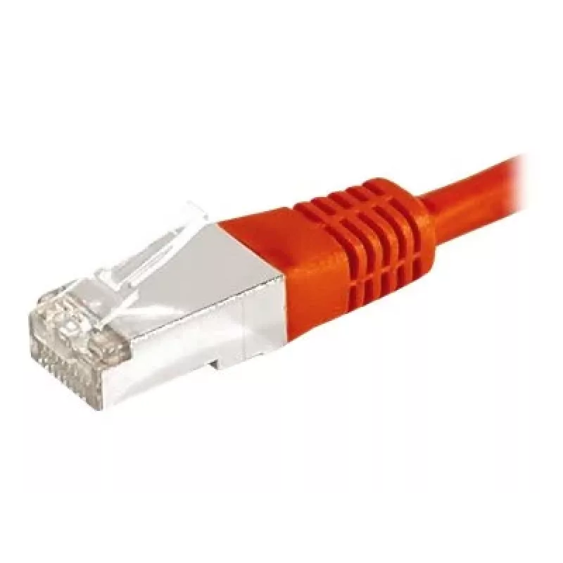 EXERTIS CONNECT 859538 Cable patch Cat.6a F/UTP, 7,5 m, rojo, 10 Gbps, funda delgada