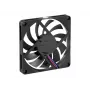 Exertis Connect Ventilador de caja de 80 mm - cojinete de deslizamiento, 3 pines, negro 910191