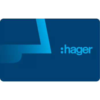 Hager RTH310X Tarjeta de acceso RFID para estación exterior ODT 2.0