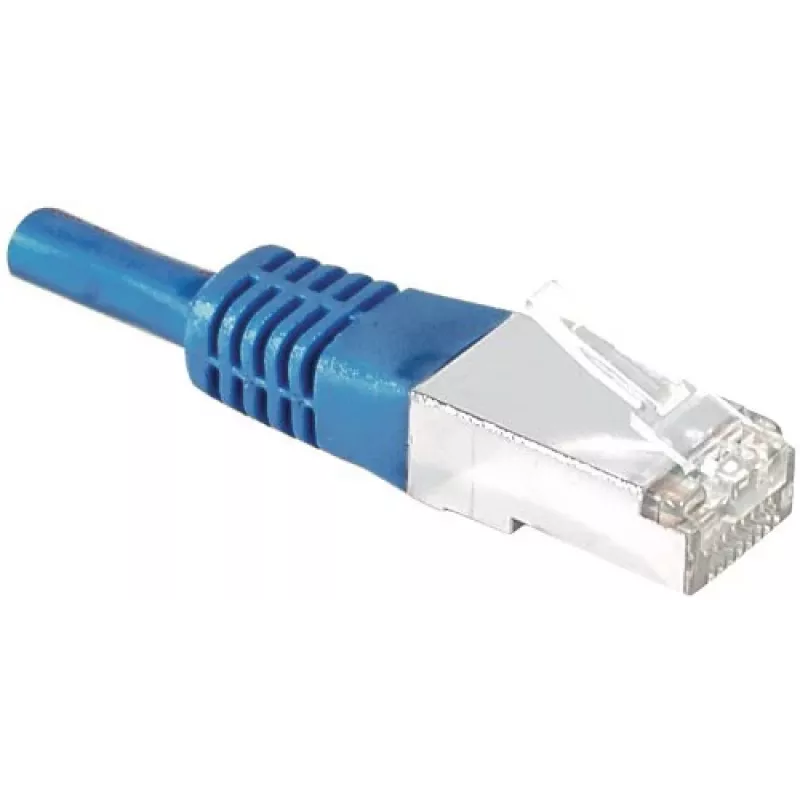 EXERTIS CONNECT Cable de red Cat.6A S/FTP, 7,5 m, azul 858321