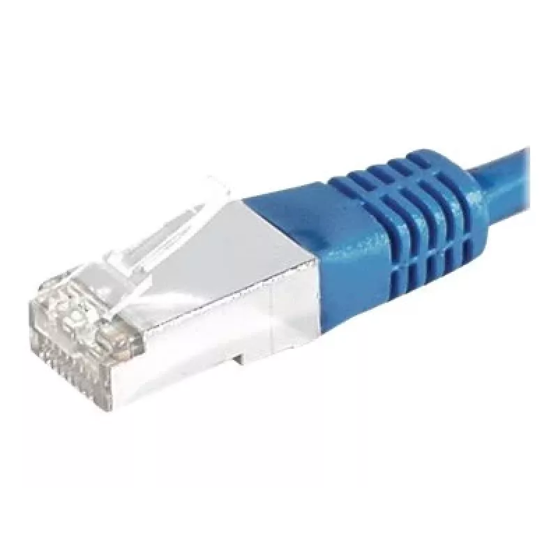EXERTIS CONNECT Cable de red Cat.6A S/FTP, 7,5 m, azul 858321