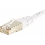 EXERTIS CONNECT 856824 Cable patch Cat.6 S/FTP, 0,3 m, blanco, funda delgada