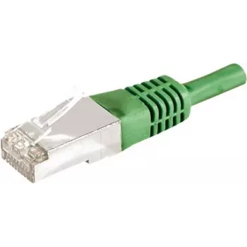 EXERTIS CONNECT 859553 Cable patch Cat.6a F/UTP, 7,5 m, verde, 10 Gbps, funda delgada