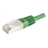 EXERTIS CONNECT 859553 Cable patch Cat.6a F/UTP, 7,5 m, verde, 10 Gbps, funda delgada