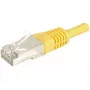 EXERTIS CONNECT 859560 Cable patch Cat.6a F/UTP, 0,15 m, amarillo, 10 Gbps, funda delgada