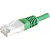 EXERTIS CONNECT Cable de red Cat.6A S/FTP, 0,5 m, verde 858345