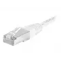 EXERTIS CONNECT Cable de red CAT.6a F/UTP, blanco, 1,0 m, 10 Gbps, Slim Boot 859578