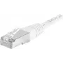 EXERTIS CONNECT Cable de red Cat.6a F/UTP, 3 m, blanco, 10 Gbps, RJ45, Slim Snagless 859581