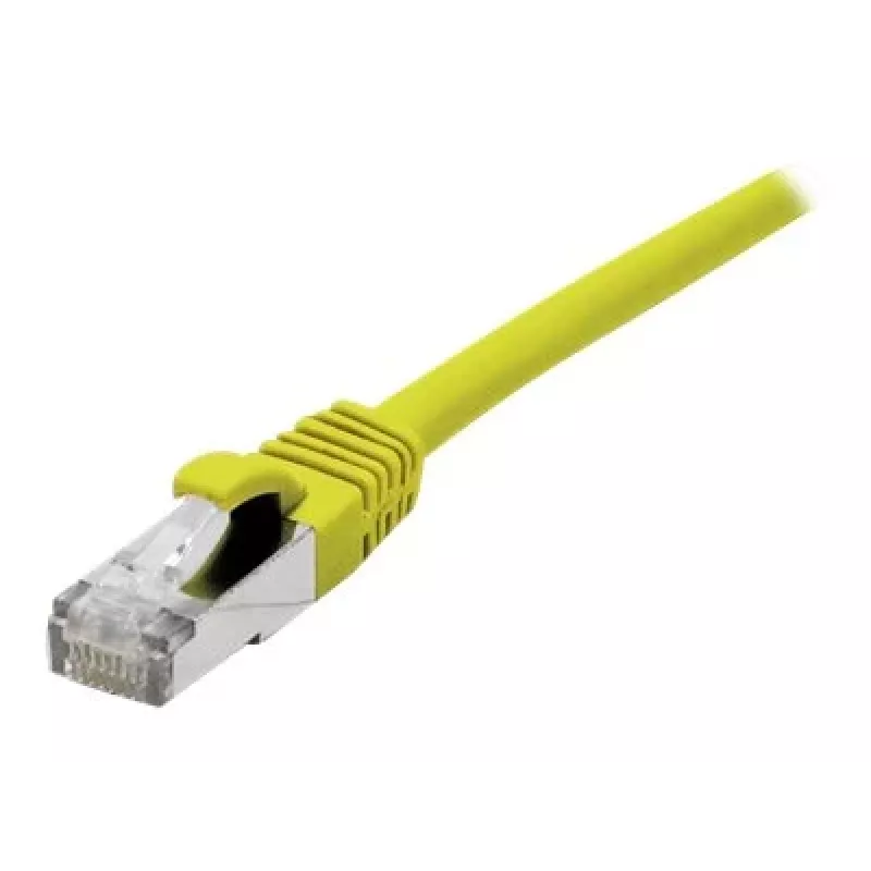 EXERTIS CONNECT Cable de red Cat 6A S/FTP, 25 m, amarillo 858429