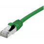 EXERTIS CONNECT Cable de red Cat 6A S/FTP, 1,5 m, verde, Slim Snagless 858437