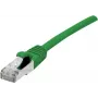 EXERTIS CONNECT 858438 Cable patch Cat 6A S/FTP, 2 m, verde, funda delgada