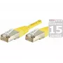 EXERTIS CONNECT Cable de red Cat.5e F/UTP, 0,3 m, amarillo 857090