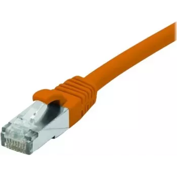 EXERTIS CONNECT Cable de red Cat 6A S/FTP, 1,0 m, naranja, slim strain relief 858532