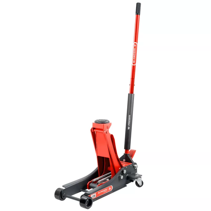 Facom DL.3CLP Gato hidráulico extraplano 3 t, rango de elevación 100-533 mm